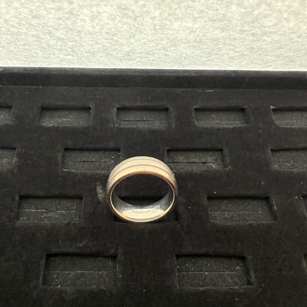 Titanium Men’s Ring - Silver Tone